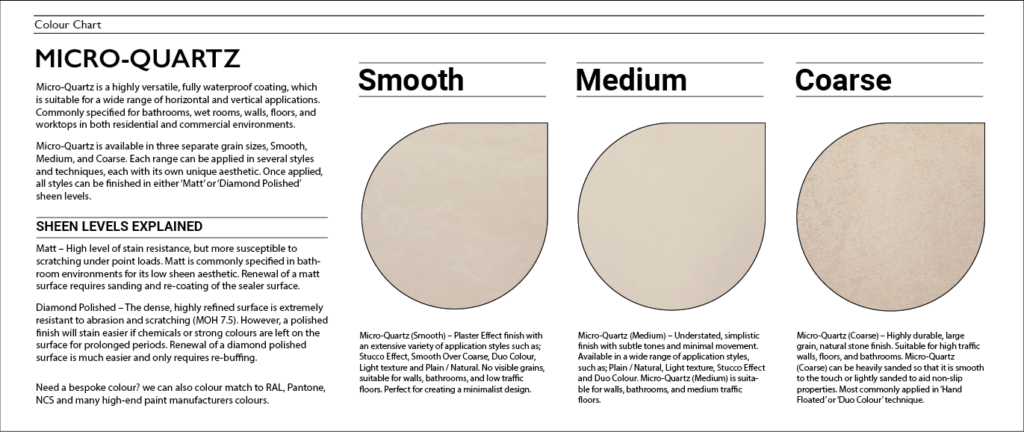 Microcement Colours | Forcrete